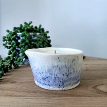 Load image into Gallery viewer, Speckle Blue Massage Candle