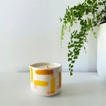 Load image into Gallery viewer, Hit The Spot Mustard/Yellow Massage Candle