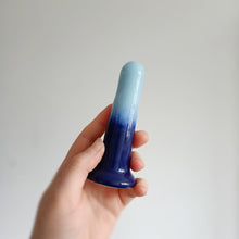 Load image into Gallery viewer, 4 Inch Dildo - Leigh - Blue/Blue Gradient