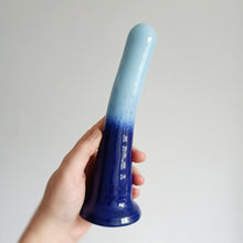 Load image into Gallery viewer, 8 Inch Dildo - Jay - Blue/blue Gradient