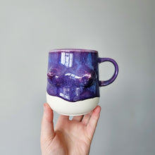 Load image into Gallery viewer, Boob mug - purple/blue
